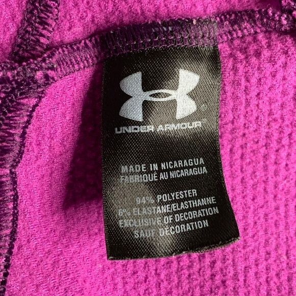 Under Armor Women's Purple Longs Sleeve Lightweight Athletic Jacket SZ SP - Picture 5 of 5